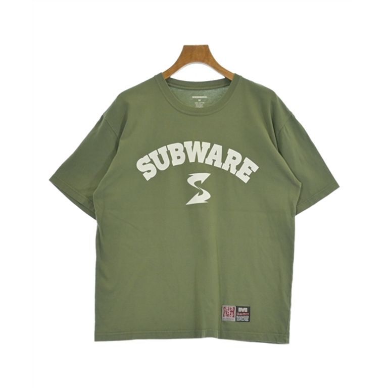 NEIGHBORHOOD neigh Tshirt Shirt khaki Direct from Japan Secondhand