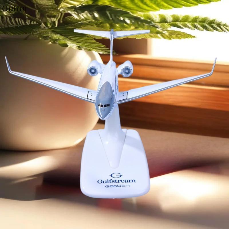 [B&C] 1PCS Gulfstream G650 เครื่องบิน Diecast 1/200 Scale เครื่องบินรุ่นเครื่องบิน G650ER เครื่องบิน