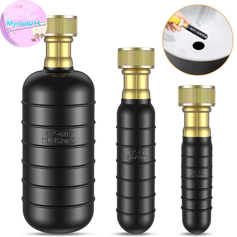 MyriadU Drain der เหมาะกับ 1" ถึง 2", 1.5" ถึง 3", 4" ถึง 6" s Rubber Cleaning der, ใช้สําหรับท่อระบ