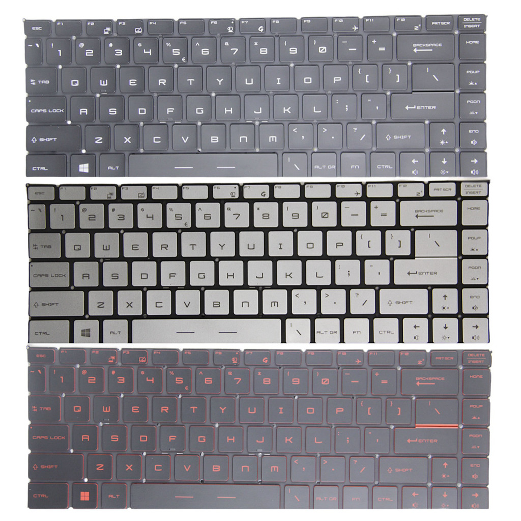 MSI MSI GS65VR MS-16Q1/Q2/Q3/Q4 GF63 16R1/R2/R3/R4 PS42 คีย์บอร์ด