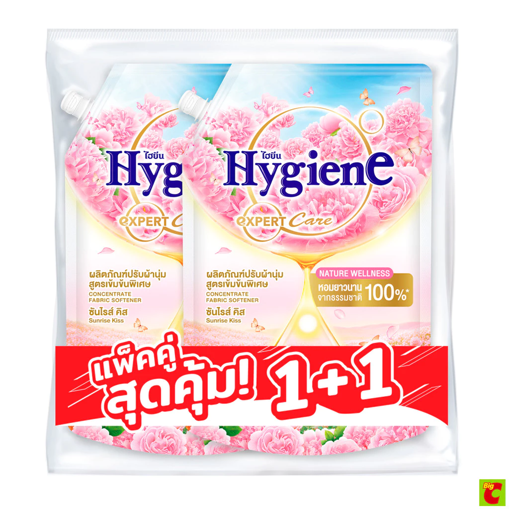 ไฮยีน เอ็กซ์เพิร์ท แคร์ ไลฟ์ เนเจอร์ ซันไรส์ คิส 1000 มล. แพ็คคู่