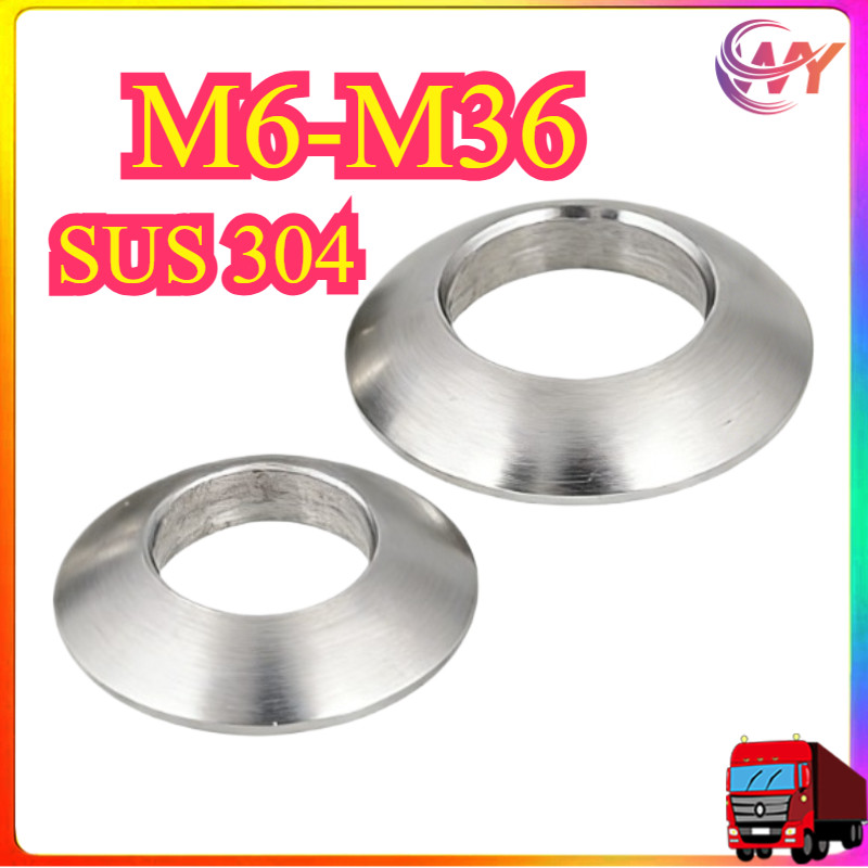 304 ปะเก็นทรงกลมสแตนเลส GB849 ปะเก็นทรงกลม M6-M36WY-MB