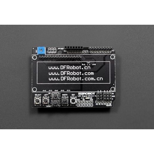 PCB ของชิลด์ปุ่มกด LCD 16x2 LCD [Alfa]