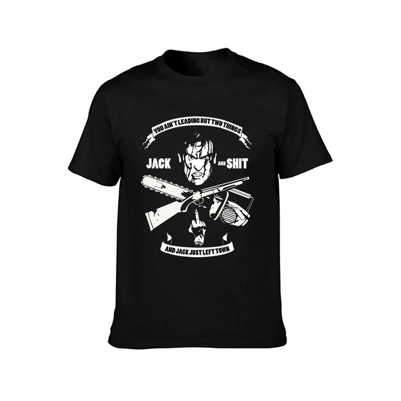 เสื้อยืดผู้ชาย You Ain't Leading But Two Things Evil Dead เสื้อยืดผู้หญิง เสื้อยืดท็อป