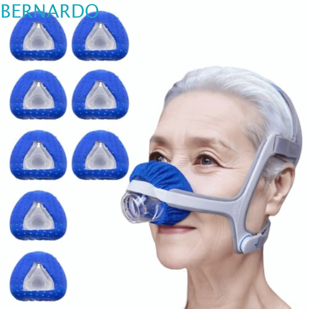 BERNARDO CPAP Liners สำหรับหน้ากากจมูก ผ้าคลุมหน้ากากแบบใช้ใหม่ได้ ออกแบบมาเพื่อความสบายและระบายอากาศดี