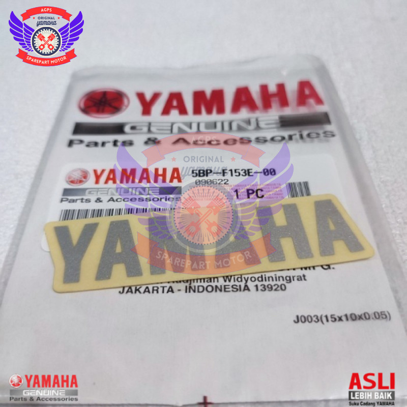 ใหม่ ORIGINAL YAMAHA RX KING TOOLBOX STICKER EMBLEM 5BP-F153E-00