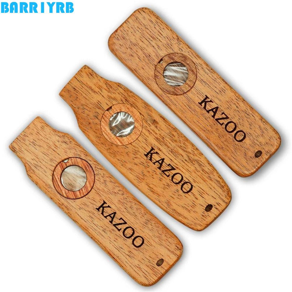 BARR1YRB ไม้ Kazoo, ไม้พร้อมเชือกเส้นเล็กน้ําหนักเบารองรับ Kazoo, Professional Perforce Instruments 