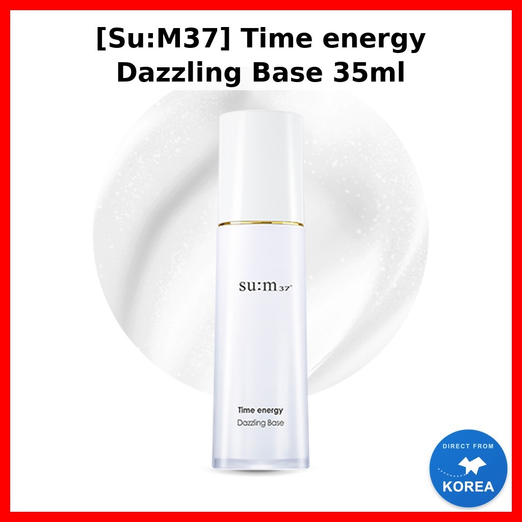 [Su:M37] Time energy Dazzling Base 35ml / Korean Dazzling Base / Radiant Glow / ของแท้ 100% โดย ON:K