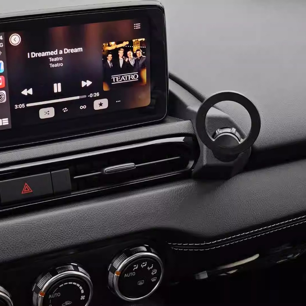 ILM เหมาะสําหรับ Mazda MX-5 ND ที่วางโทรศัพท์มือถือ MX5 ND1ND2ND3 แดชบอร์ดดัดแปลงประเภทคงที่