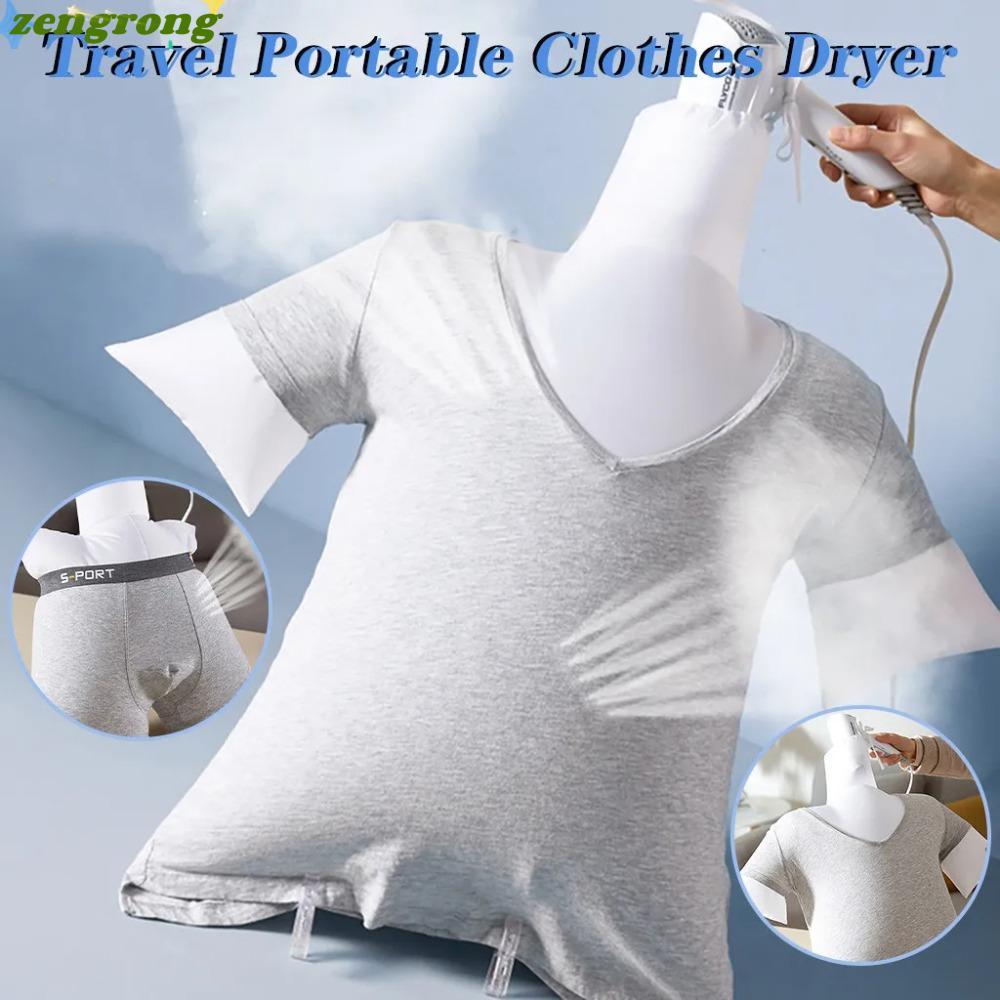 ZENGRONG Travel Clothes Dryer, Folding Breathable Clothes Bag, Portable Quick Dry Multi Styles Hair 