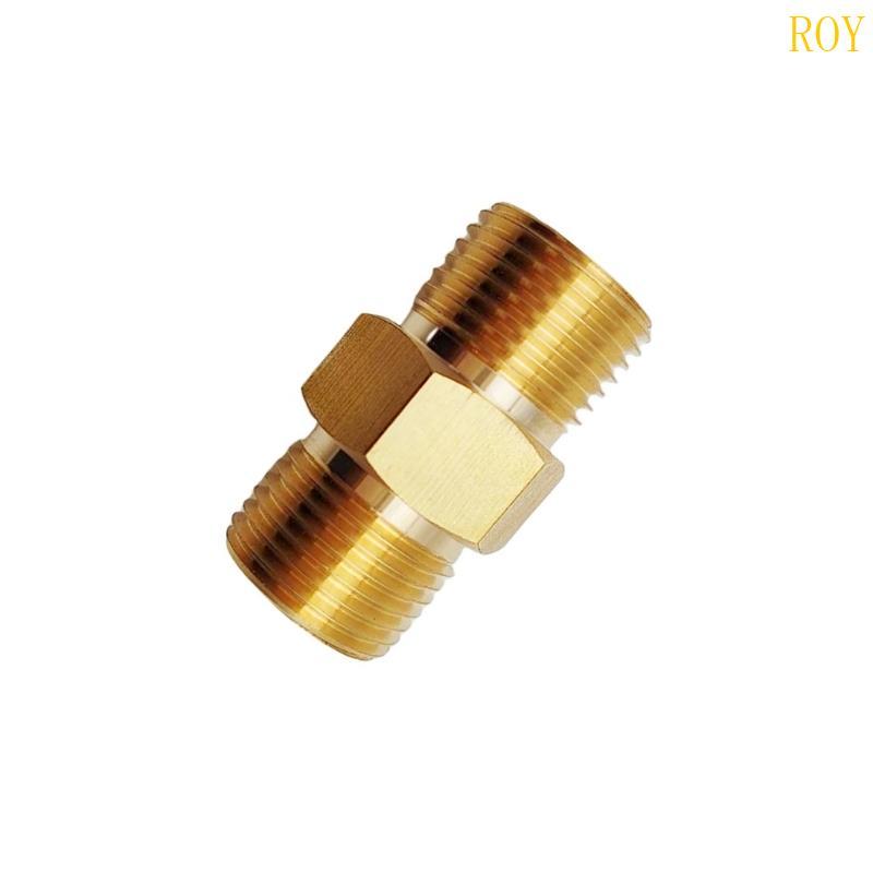 ROY การติดตั้งอย่างรวดเร็ว CO2 ชาร์จ Coupler W21 8 ถึง W21 8 อะแดปเตอร์ทนต่อการกัดกร่อนสําหรับโซดาเค