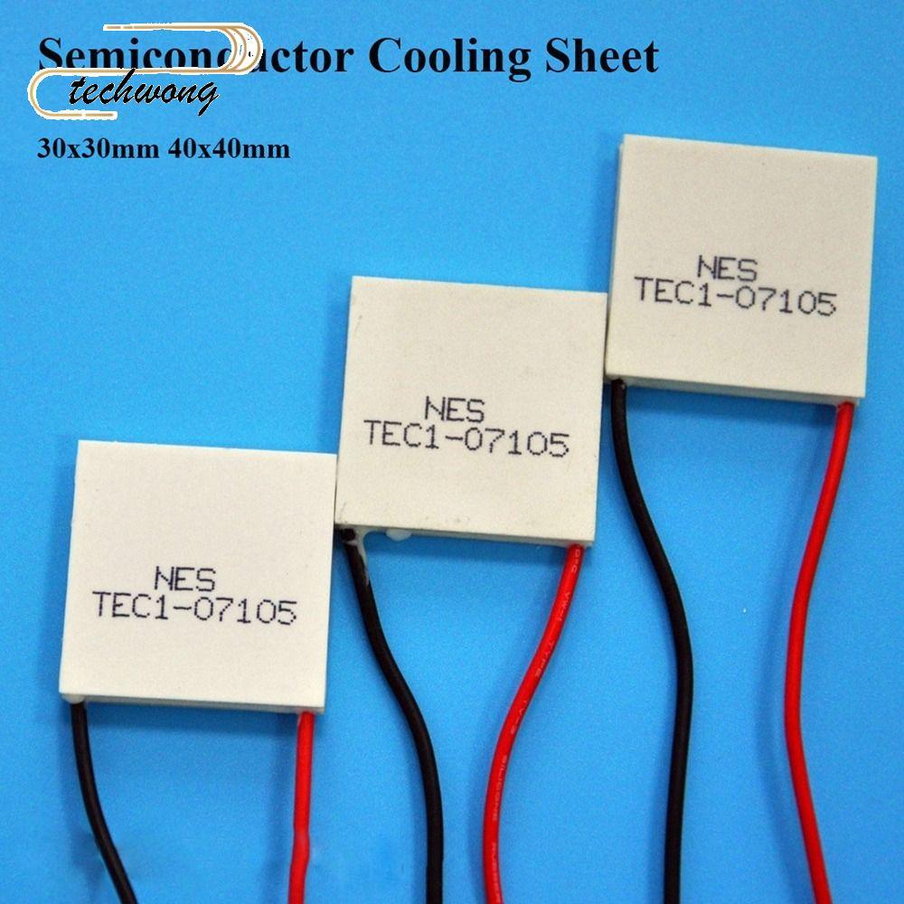TECHWONG แผ่นทําความเย็น, TEC1-12706 TEC1-07104 แผ่นทําความเย็นเซมิคอนดักเตอร์, คุณภาพสูง TEC1-12703