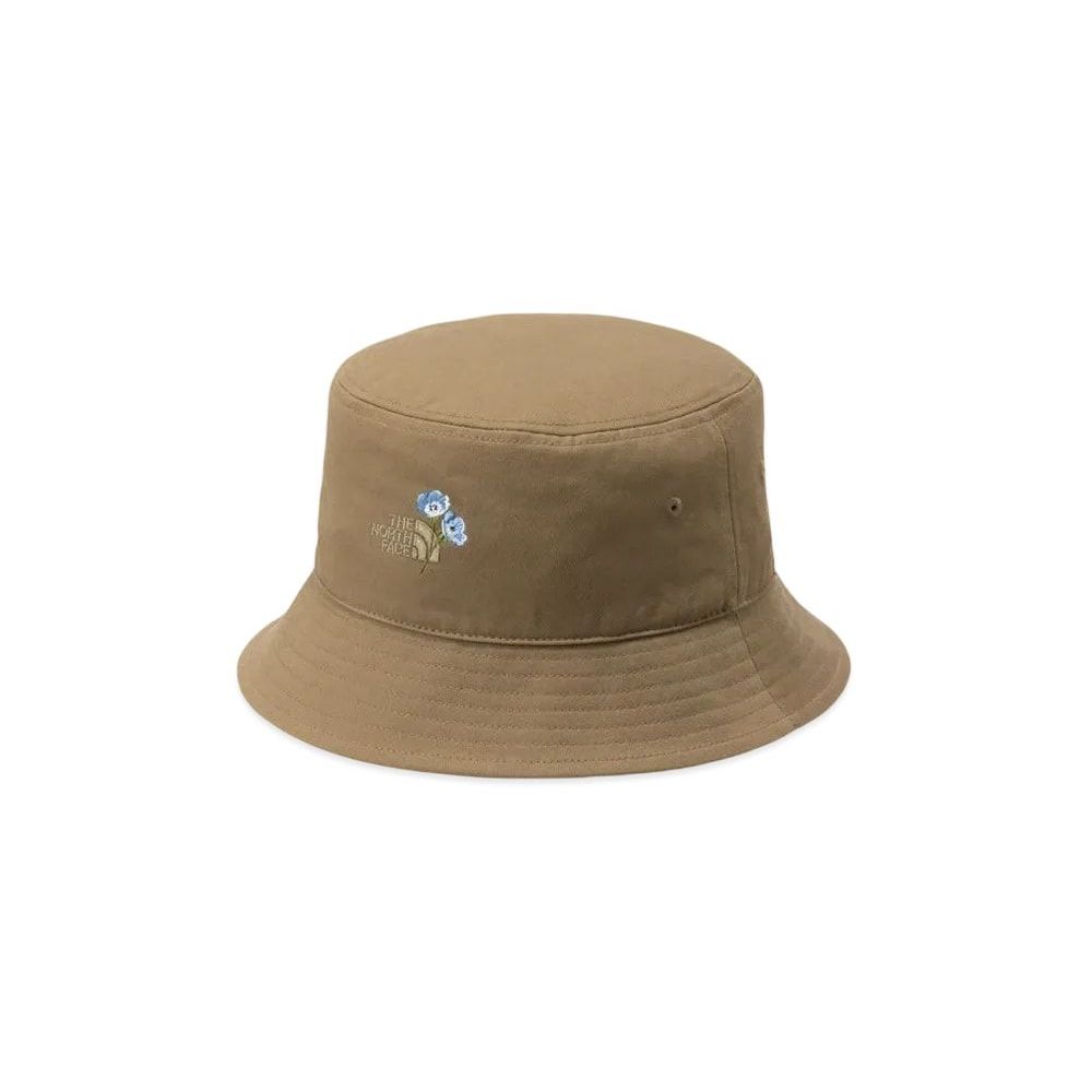 The North Face Flower logo TNF Simply Classic Hat Khaki Unused