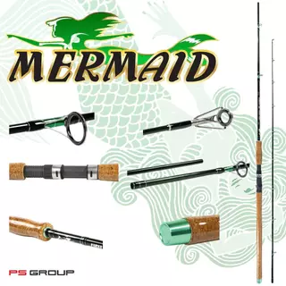 คัน Mermaid First Series คันหน้าดินแบลงค์ Graphite มีทั้งเบทและสปิน ความยาว 8-10 ฟุต