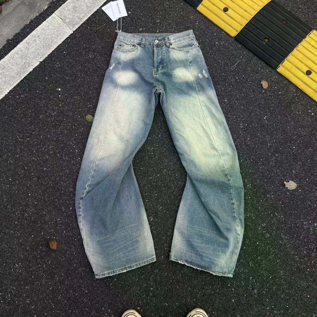 Acne studio 2006m 宽松腰刀牛仔裤