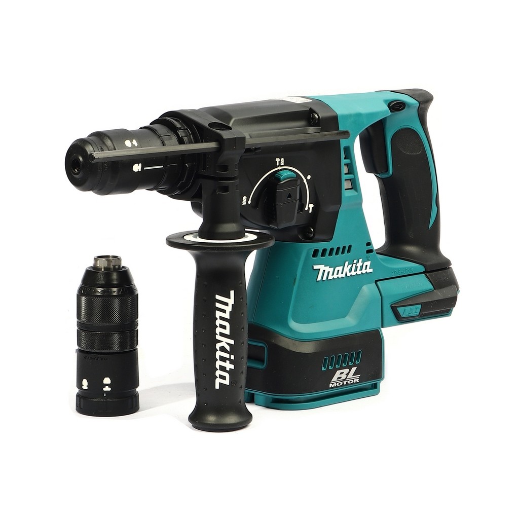 MAKITA DHR243Z สว่านโรตารี่ไร้สาย 18 โวลต์ ขนาด 24 มม. ใช้กับดอกสว่าน SDS PLUS ไม่รวมแบตเตอรี่-แท่นช