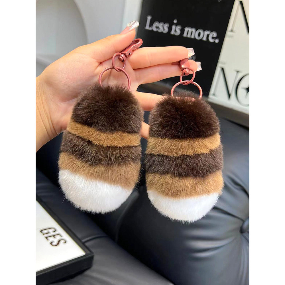 ของคู่ พวงกุญแจ tanuki พวงกุญแจน่ารักจี้ตุ๊กตาหาง