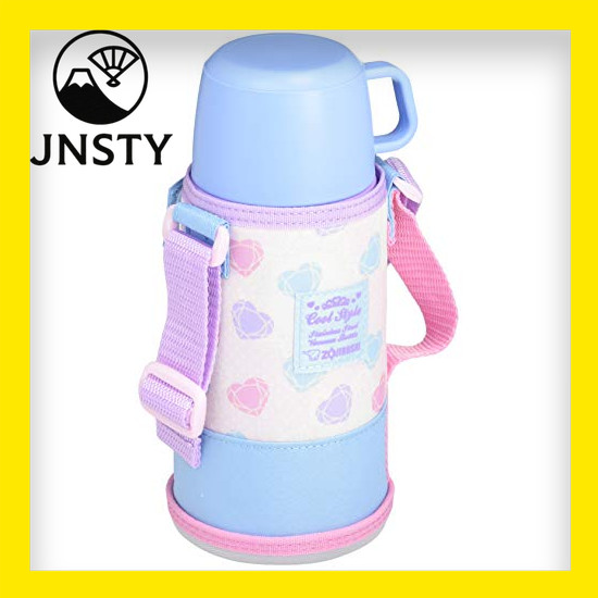 【Direct From Japan】 Zojirushi Cool Sport Bottle Heart Blue 620ml Stainless Steel SP-JB06-AK
