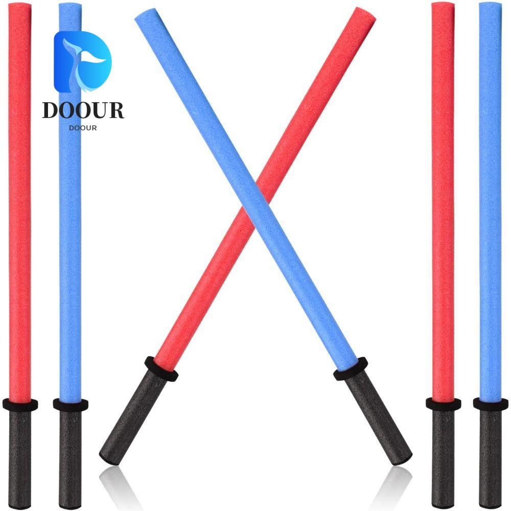 DOOUR Pool Noodles Foam Light Saber Toy, Party Favors Long Pool Noodle Stick, Foam Pool Backyard Toy