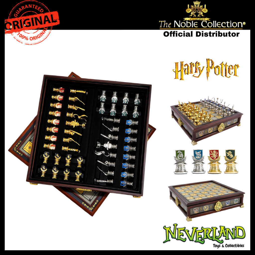 ( 📌 PRE-ORDER)Noble Collection Harry Potter Quidditch Deluxe Chess Set