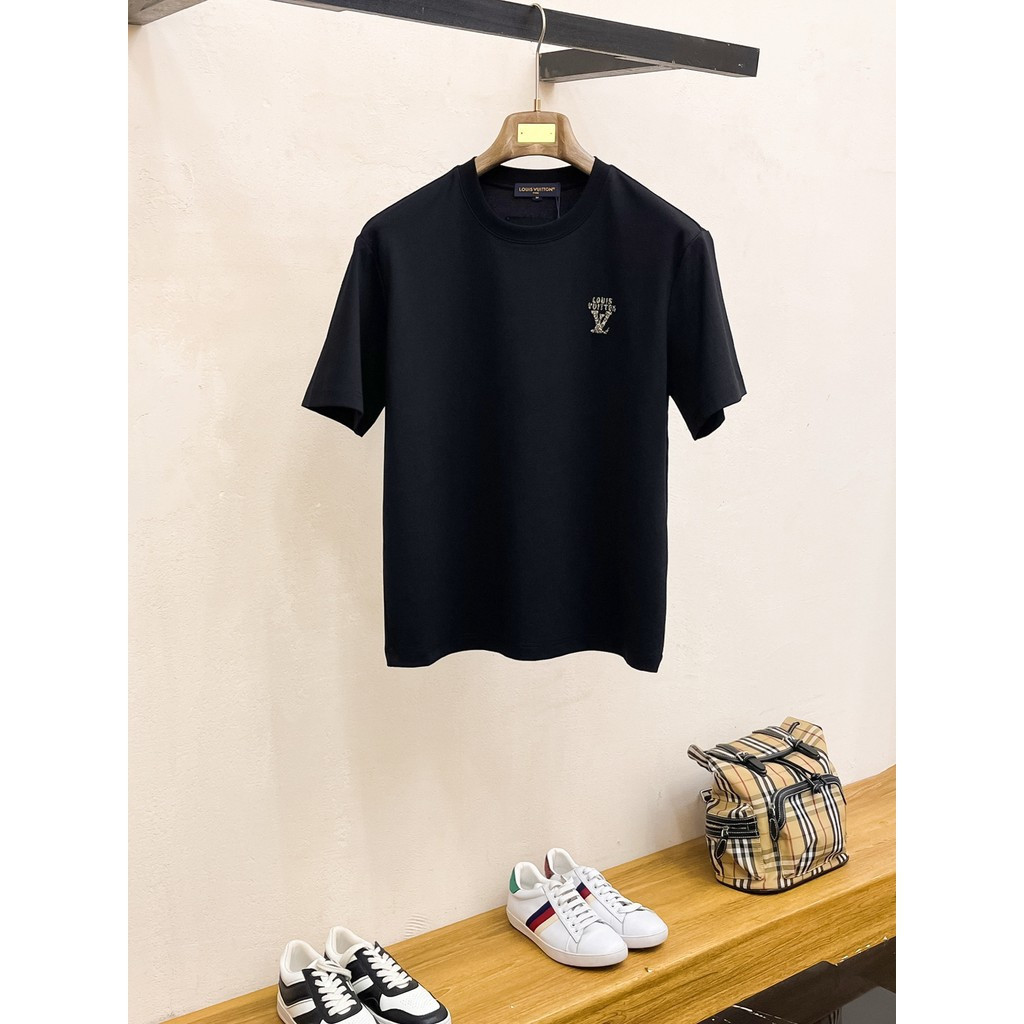 LO% UIS VU & ITTON/L @ V2026 Star คลาสสิกรอบคอแขนสั้นเสื้อยืดผู้ชายผู้หญิงกลางแจ้งธุรกิจกีฬาสไตล์ขาย