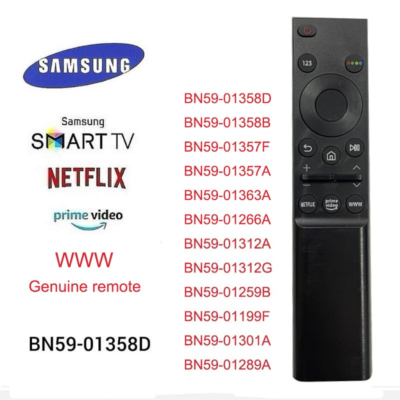 ของแท้ Remote รีโมททีวี Samsung Smart TV รีโมท 4K 8K UHD 2021 BN59-01358D BN59-01358B BN59-01357F