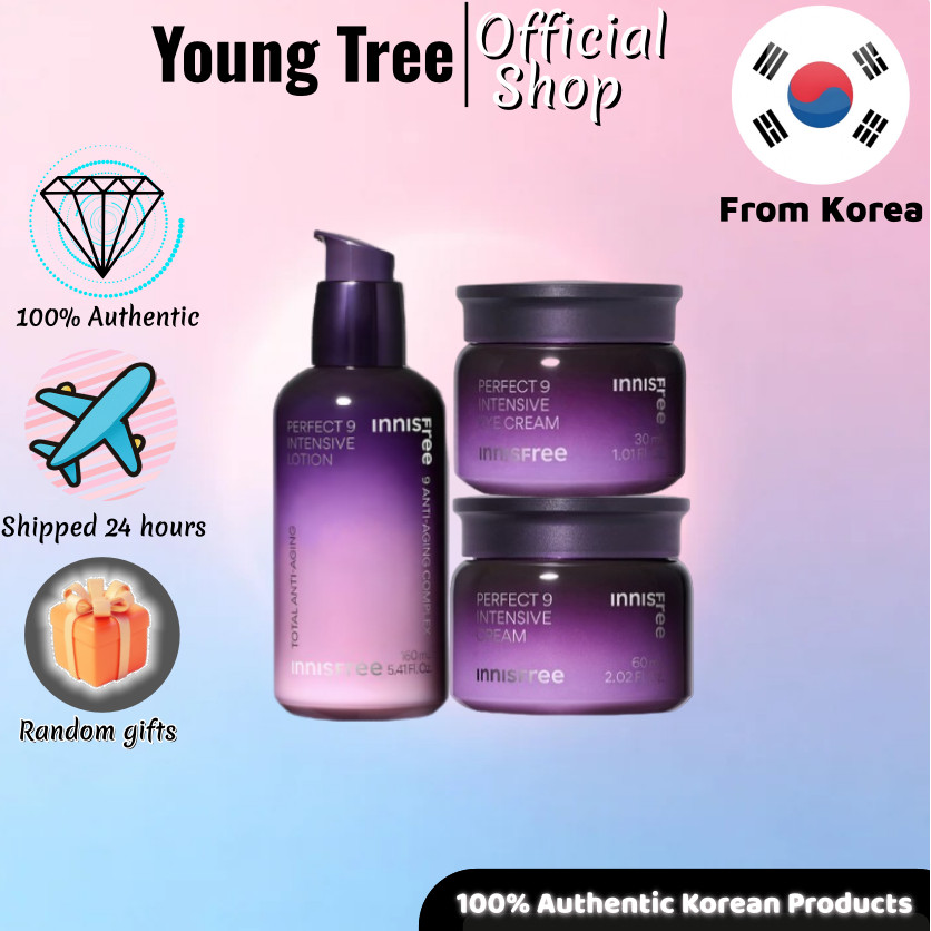 [innisfree] Perfect 9 Intensive Eye Cream 30mL/Cream 60ml/โลชั่น 160ml