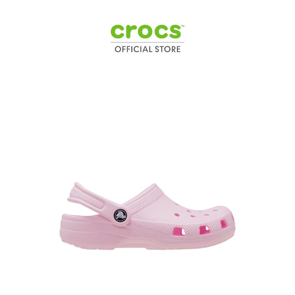 CROCS รองเท้าลำลองเด็ก CLASSIC CLOG รุ่น 206990-6ZW - PINK MILK