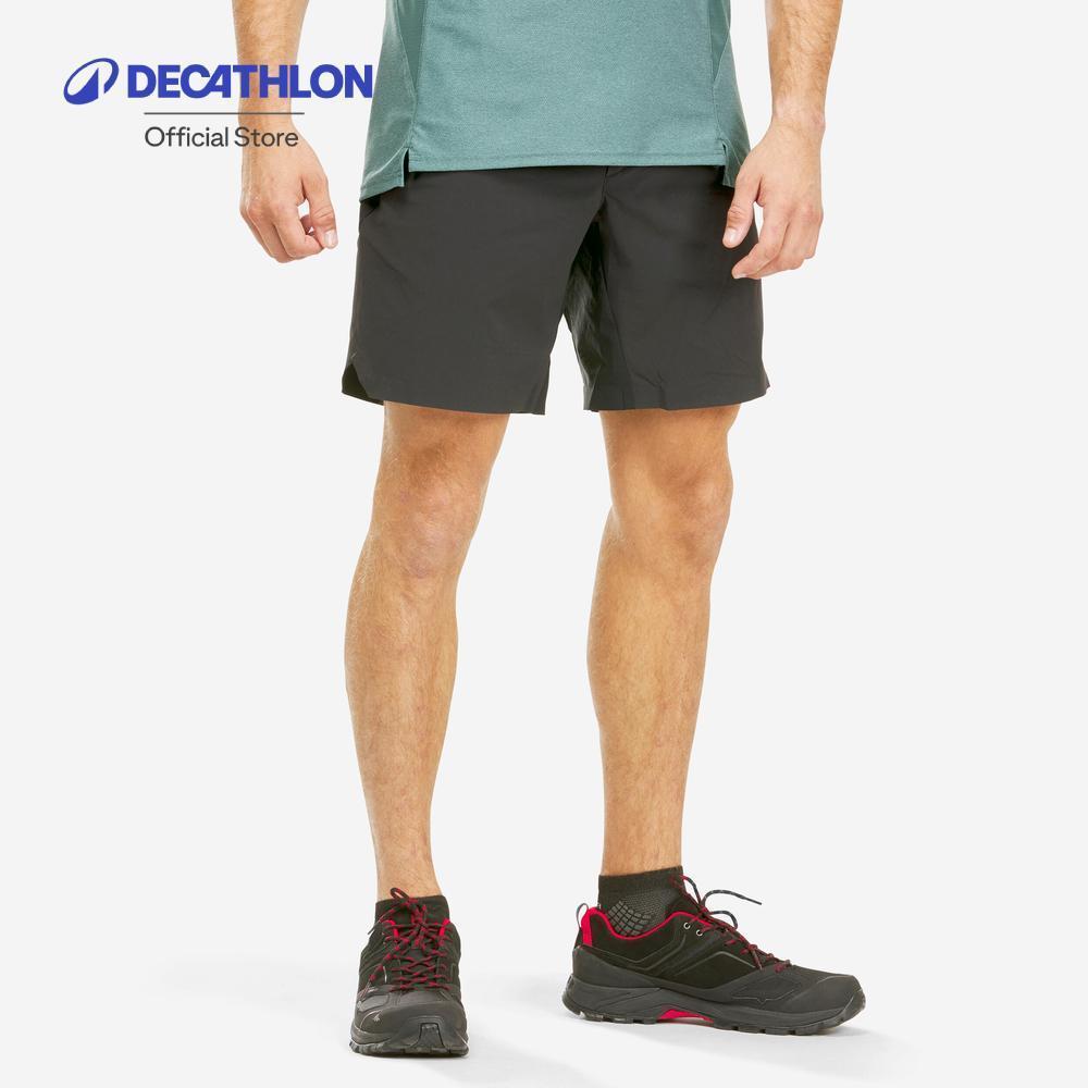 Decathlon Men'S Hiking Shorts Mh500 กางเกงเดินป่าขาสั้นสำหรับผู้ชาย รุ่น Mh500 - Black