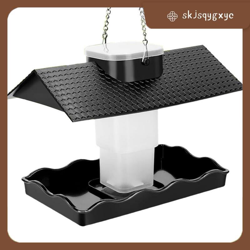 skjsqygxyc Outdoor Indoor Bird Feeder ความจุขนาดใหญ่ Bird Feeder สวน Patio Decor Retractable Bird Fe