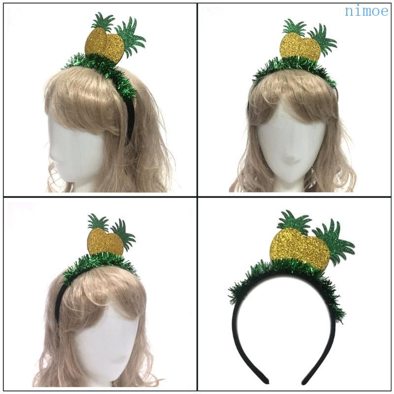 Nio Tropical Fruit Theme Headpiece ฮาโลวีน Hairhoops สําหรับปาร์ตี้ฤดูร้อนและวันหยุด