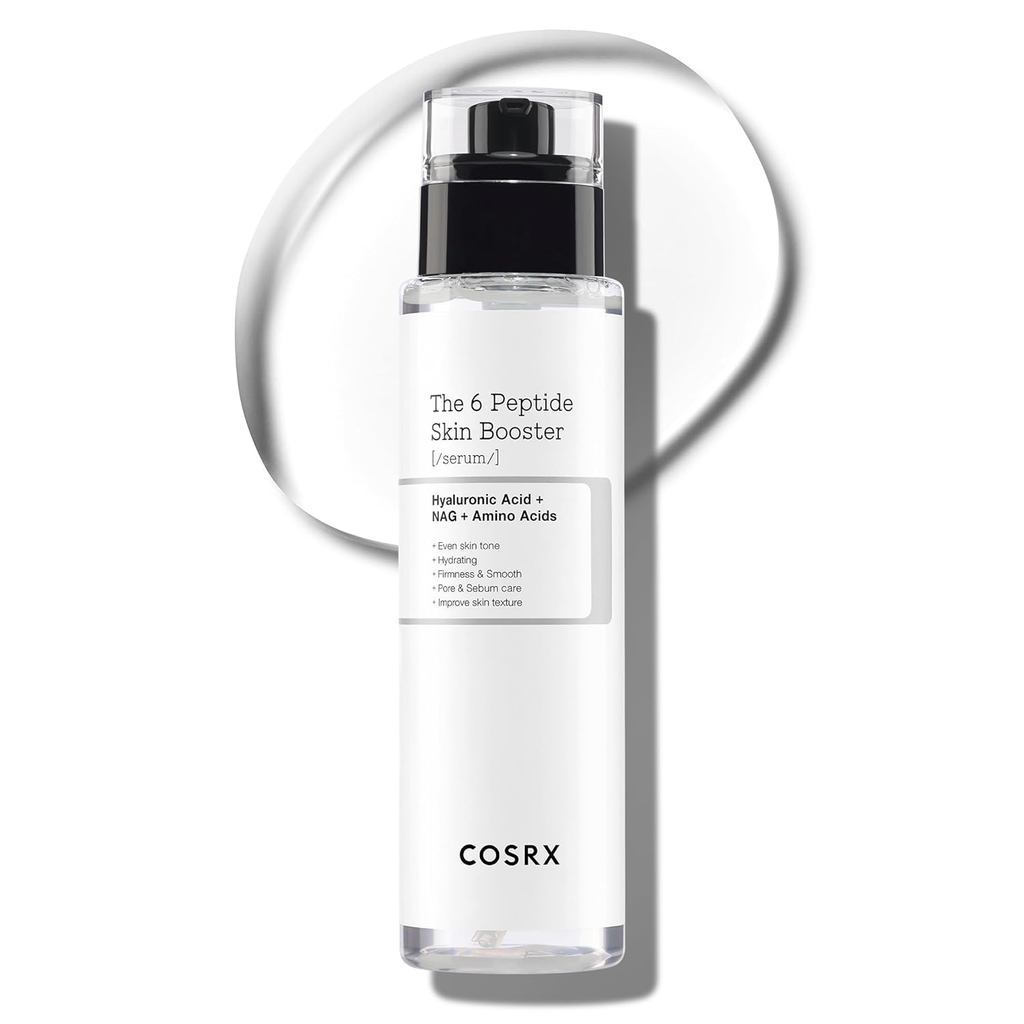 COSRX 6X Peptide Collagen Essence ประกอบด้วย Copper Peptide, Niacinamide และ Hyaluronic Acid Facial 