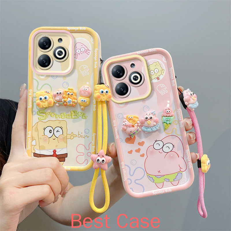เคส Tecno Spark go 2024 เคส Tecno Spark 20 เคส Tecno Spark 20C เคส Tecno Pop 8 เคสการ์ตูนโทรศัพท์ Ca