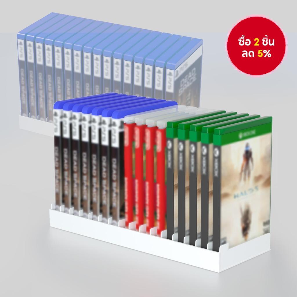 ชั้นวางแผ่นเกมสําหรับ P4 & P5 - ขาตั้งโชว์วัสดุ ABS