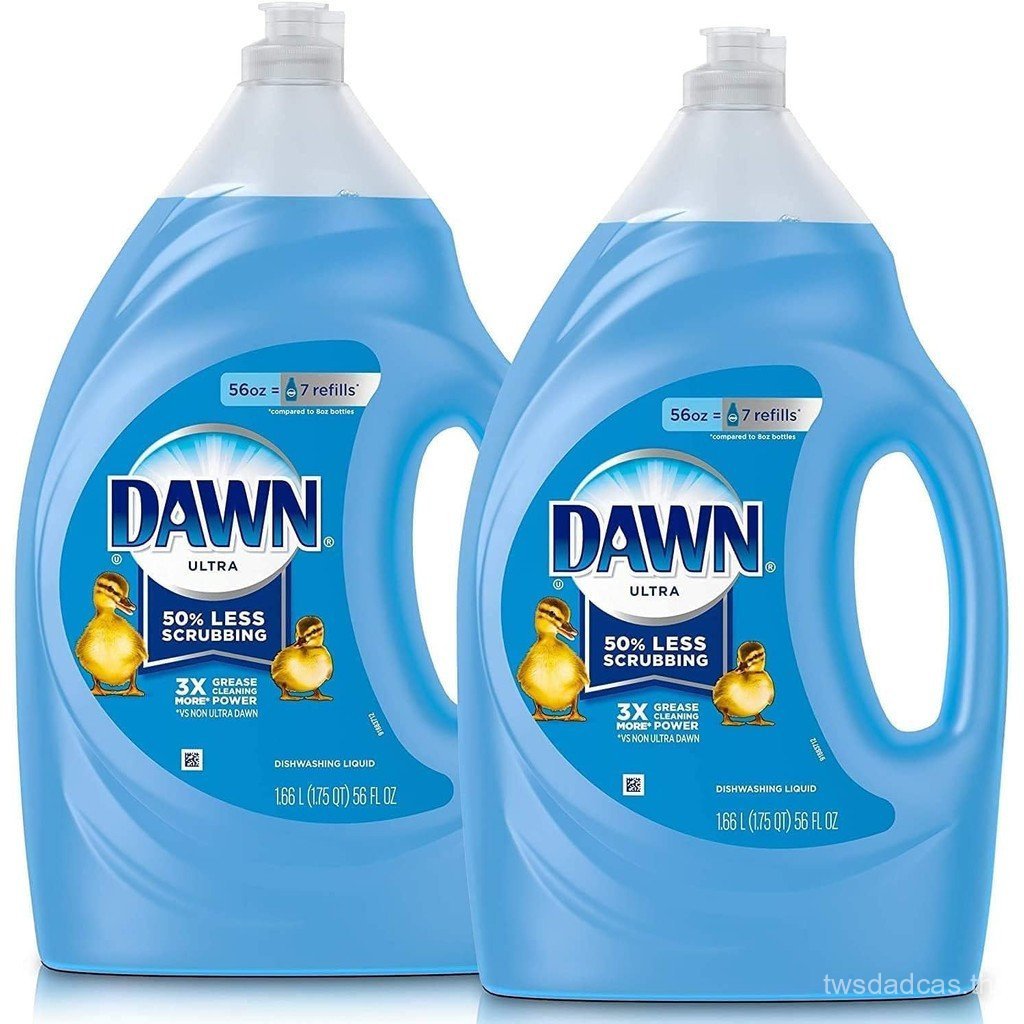 Dawn Dish Soap Ultra น้ํายาล้างจาน รีฟิล สบู่จาน น้ํายาล้างจาน กลิ่นออริจินัล 56 ชั้น Oz (แพ็ค 2 ชิ้