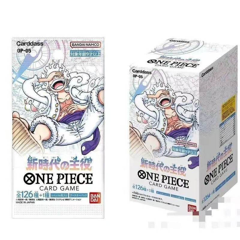 อาหารเสริมเวอร์ชั่นญี่ปุ่น One Piece OP05 Original Box Bandai One Piece Ready Stock Card ใหม่ต้นฉบับ