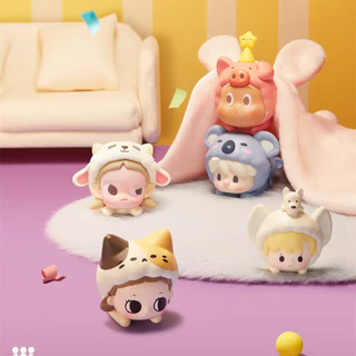 ถั่ว ชุดปาร์ตี้ชุดนอนสัตว์ โมเดลน่ารัก เครื่องประดับของขวัญหุ่นเล็ก