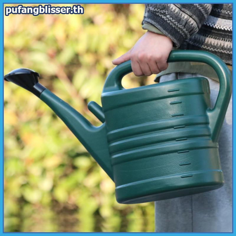 PUSER บัวรดน้ําพลาสติก 5 ลิตรสวนบัวรดน้ําที่จําเป็นในร่มกลางแจ้งน้ําหนักเบากระป๋องรดน้ําสวนครอบครัว.