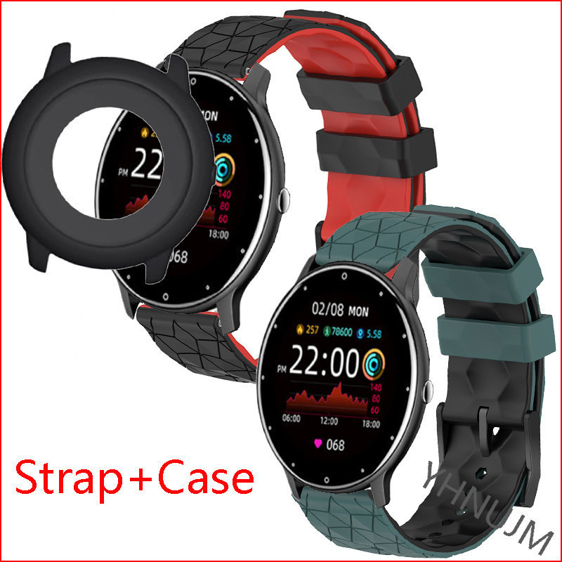 Axon memo lll สมาร์ทวอท์ชป้องกันหน้าจอฝาครอบอุปกรณ์เสริมสําหรับ Axon memo lll SmartWatch สายรัดซิลิโ