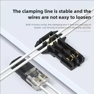 [🇹🇭⚡12hจัดส่ง] 20 ชิ้นขั้วต่อสายไฟ 5 รูปแบบโดยตรง Plug-in & T-Type Quick Splice, No-solder No-peel กันน้ําล็อคสาย Clamps สําหรับรถยนต์และบ้านสายไฟ (ฟรีเครื่องมือ)