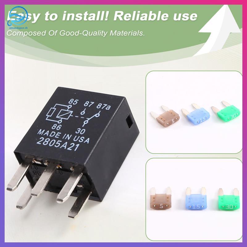 [amandapoe.th] รีเลย์พลังงานกล่องฟิวส์ Jetski สําหรับ