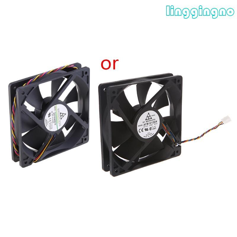 RR AFB1212SH PC สําหรับพัดลมระบายความร้อน 120x120x25 มม.4400rpm Airflow 12V 4Pin DC