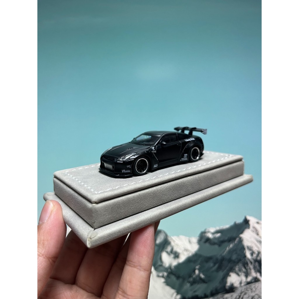 Mini minigt 31 Nissan gtr r35 lbwk Matte Black LB⭐Ah WORKS Nissan GT-R Matte Black Self-View ขายไม่ค