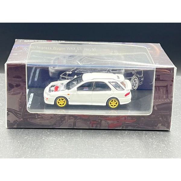 MOTORHELIX 1/64
Subaru lmpreza Wagon WRX STi Version VI : Pure White