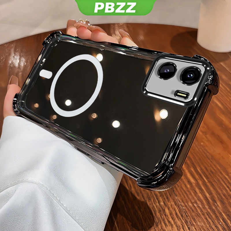 PBZZ เคสสําหรับ VIVO Y15S Y15A Y01 s1 pro VIVO V15 1819 เคสโทรศัพท์ Softcase ซิลิโคนกันกระแทกปกดีไซน์ใหม่ความงามใสด้วยแม่เหล็กไร้สาย SJBSWX11 ราคา ถูกที่สุด ดีลบีเคเค แกลเลอรีภาพที่ 4