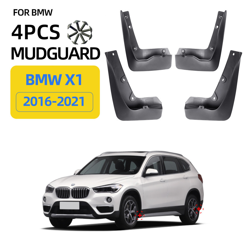 เหมาะสําหรับ 2016-2021BMW/X1 Mudguard BMW X1 รถ Mudguard อุปกรณ์เสริม