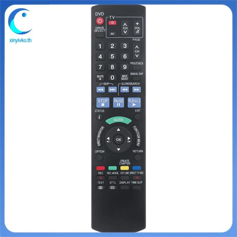 [xinyivko.th] N2QAYB000127 เครื่องบันทึก DVD รีโมทคอนโทรลสําหรับเครื่องบันทึก DVD DMR-EX78 DMR-EX78E