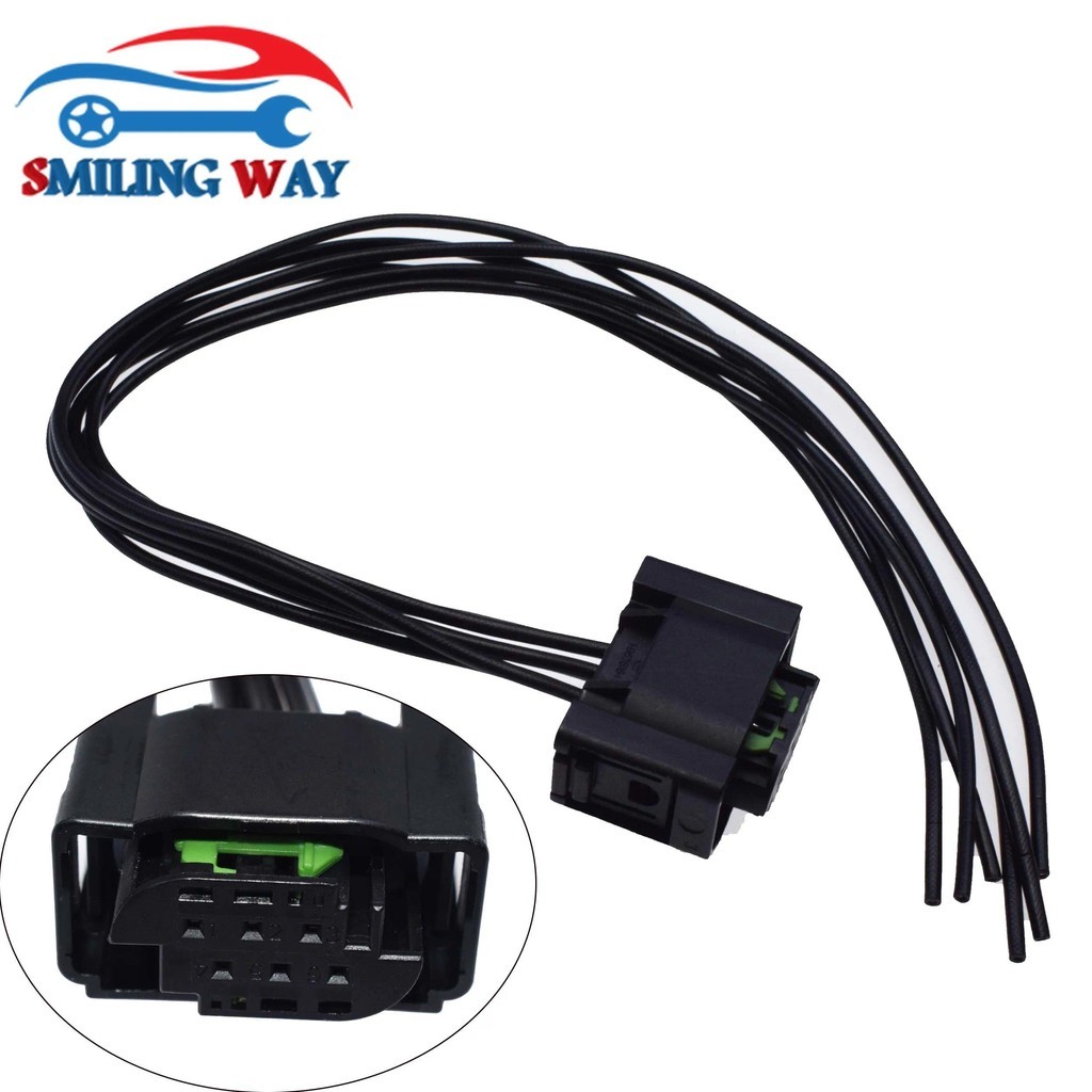 คันเร่ง TPS ตําแหน่งคันเร่งไฟหน้าเซ็นเซอร์ระดับสายไฟปลั๊กสายรัดสําหรับ BMW Cadillac Dodge Chrysler J