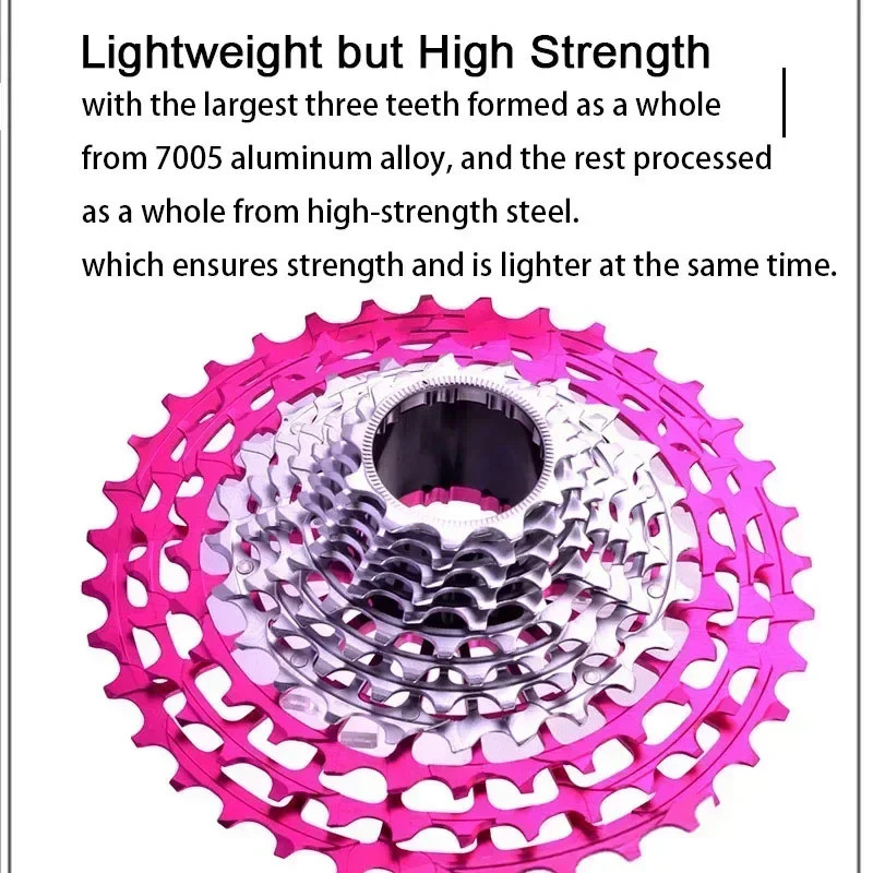 Ultralight CASSETTE 11 12 ความเร็ว CASSETTE แผนที่จักรยานเฟือง 36 T 34 T 32 T 11-Speed 12-Speed Spro