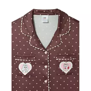 Sabina x Momorei เซ็ตชุดนอนเสื้อแขนสั้น กางเกงขาสั้น รหัส SVL25030